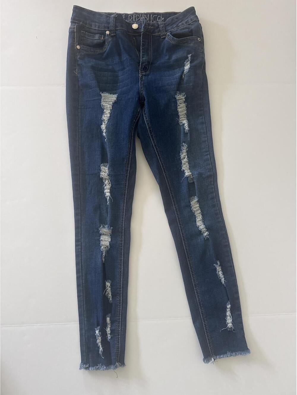 Blue Republic Distressed Skinny Jeans Size 5